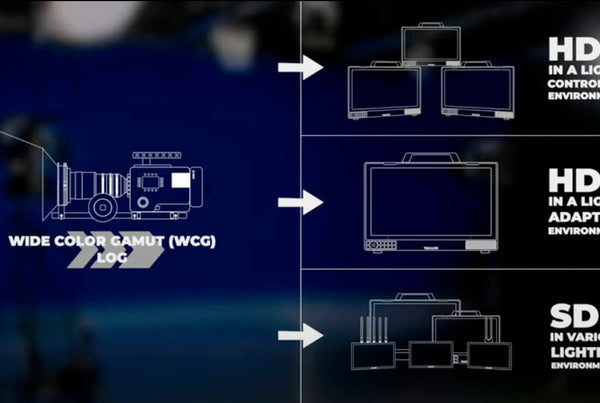 What does Monitoring in HDR mean?