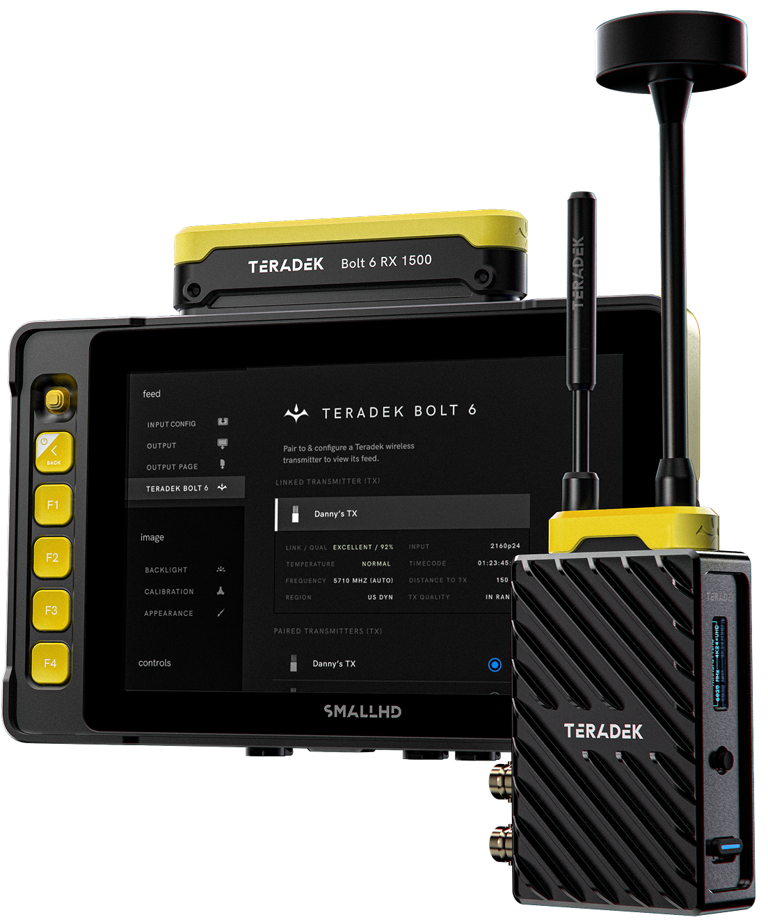 SmallHD Ultra 7 with built-in Teradek Bolt 6 Wireless Video Solution