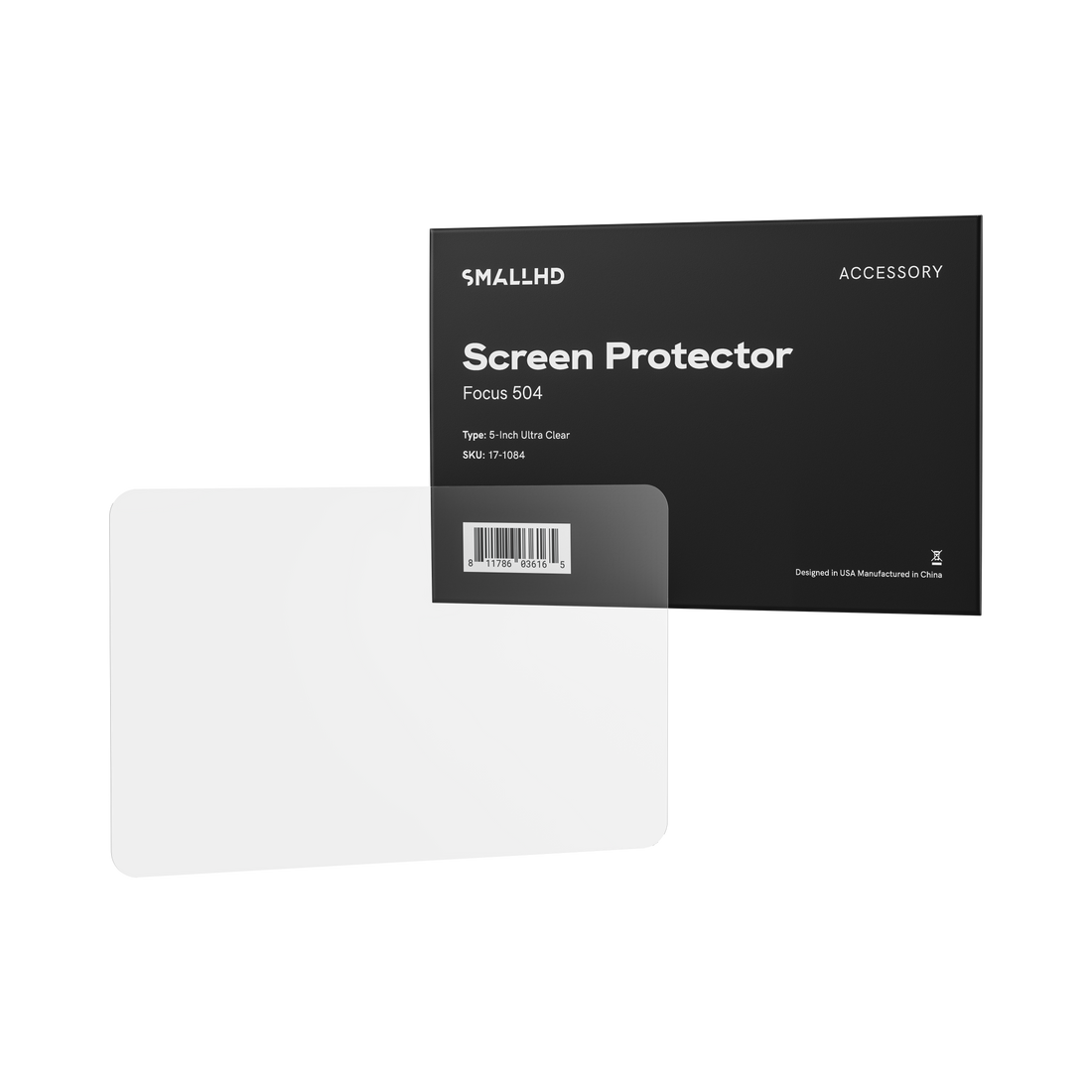 17-1084 Focus 504 Screen Protector, Clear